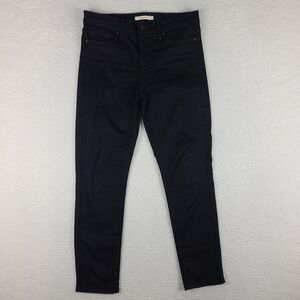 Levi's 311 Jeans Womens 29x28 Shaping‎ Skinny Dark Wash Black EC